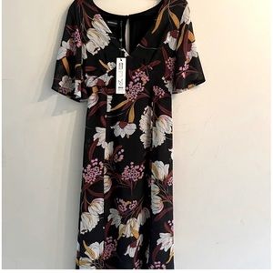 MINKPINK floral midi dress, NWT